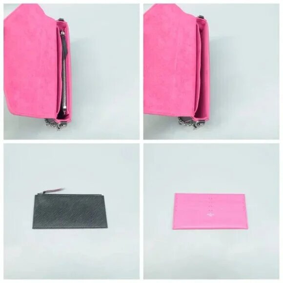 Authentic Louis Vuitton Felicie Black W/P EPI Leather Shoulder Bag 970-091824 - Picture 9 of 12